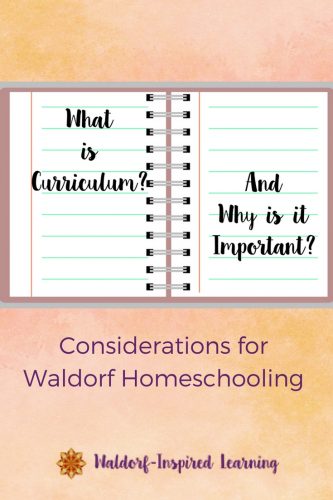 What is Waldorf curriculum?