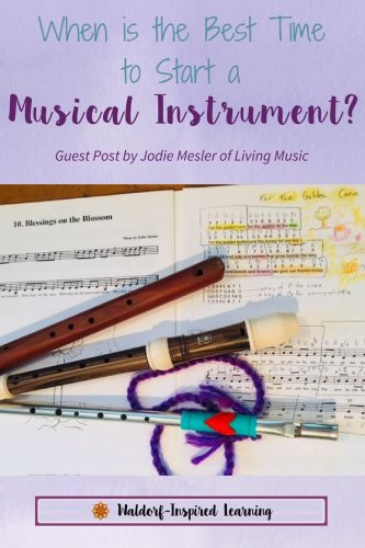 When to Start a Musical Instrument with your children